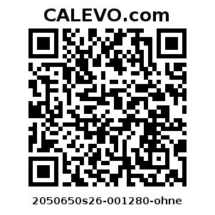 Calevo.com Preisschild 2050650s26-001280-ohne