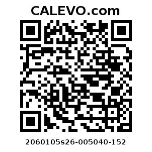 Calevo.com Preisschild 2060105s26-005040-152