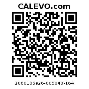 Calevo.com Preisschild 2060105s26-005040-164