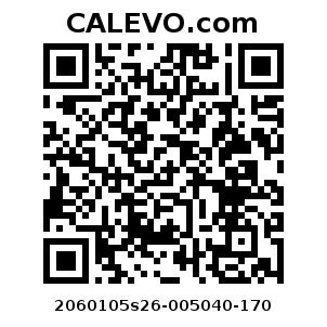 Calevo.com Preisschild 2060105s26-005040-170
