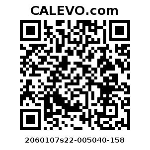 Calevo.com Preisschild 2060107s22-005040-158