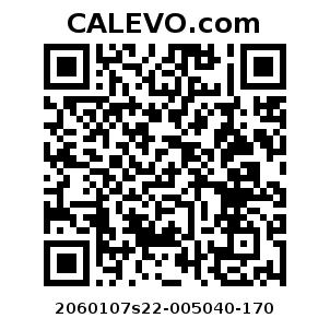 Calevo.com pricetag 2060107s22-005040-170