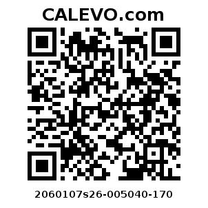 Calevo.com Preisschild 2060107s26-005040-170
