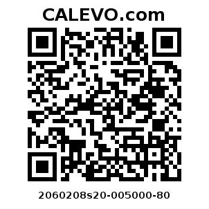 Calevo.com Preisschild 2060208s20-005000-80