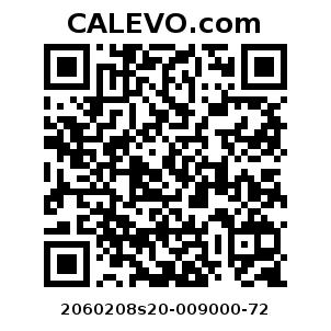 Calevo.com Preisschild 2060208s20-009000-72