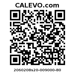 Calevo.com Preisschild 2060208s20-009000-80