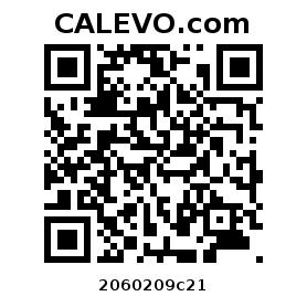 Calevo.com Preisschild 2060209c21