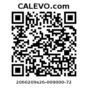 Calevo.com Preisschild 2060209s26-009000-72