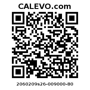 Calevo.com Preisschild 2060209s26-009000-80