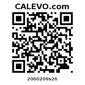 Calevo.com pricetag 2060209s26
