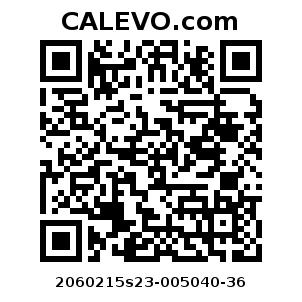 Calevo.com Preisschild 2060215s23-005040-36