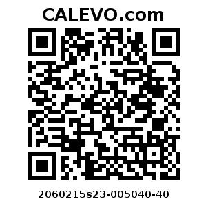 Calevo.com Preisschild 2060215s23-005040-40