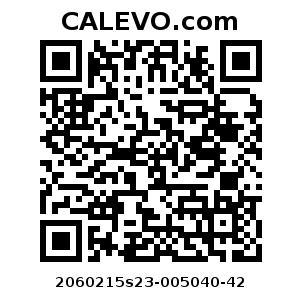 Calevo.com Preisschild 2060215s23-005040-42