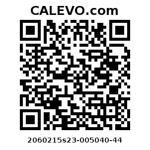 Calevo.com Preisschild 2060215s23-005040-44