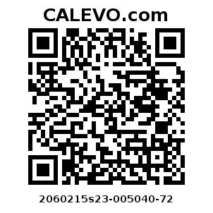 Calevo.com Preisschild 2060215s23-005040-72