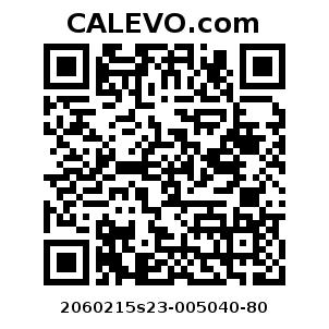 Calevo.com Preisschild 2060215s23-005040-80