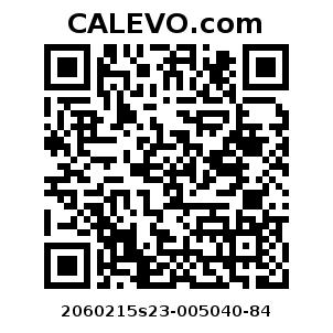 Calevo.com Preisschild 2060215s23-005040-84