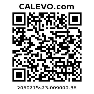 Calevo.com Preisschild 2060215s23-009000-36