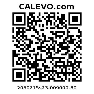 Calevo.com Preisschild 2060215s23-009000-80