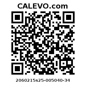 Calevo.com Preisschild 2060215s25-005040-34