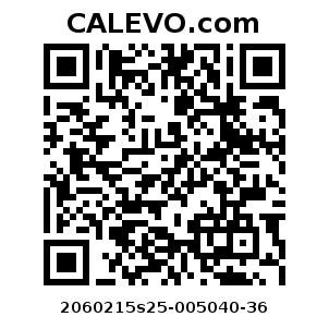 Calevo.com Preisschild 2060215s25-005040-36