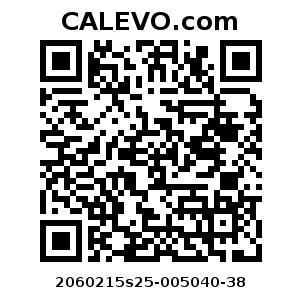 Calevo.com Preisschild 2060215s25-005040-38