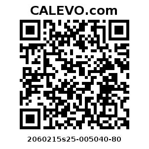 Calevo.com Preisschild 2060215s25-005040-80