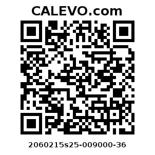 Calevo.com Preisschild 2060215s25-009000-36