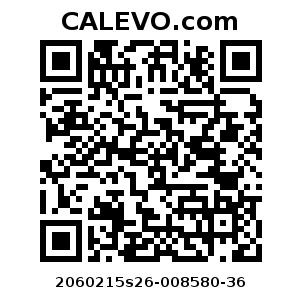 Calevo.com Preisschild 2060215s26-008580-36