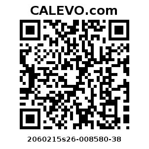 Calevo.com Preisschild 2060215s26-008580-38