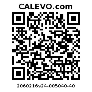 Calevo.com Preisschild 2060216s24-005040-40