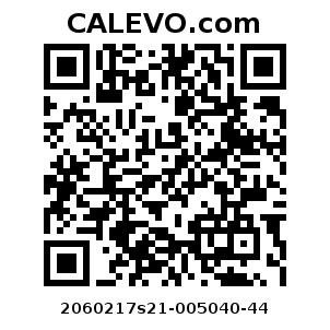 Calevo.com Preisschild 2060217s21-005040-44
