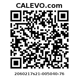 Calevo.com Preisschild 2060217s21-005040-76