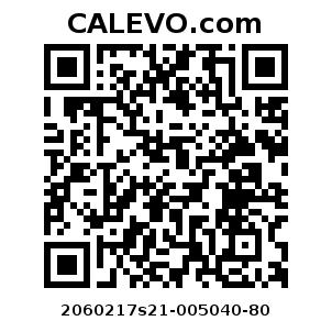 Calevo.com Preisschild 2060217s21-005040-80
