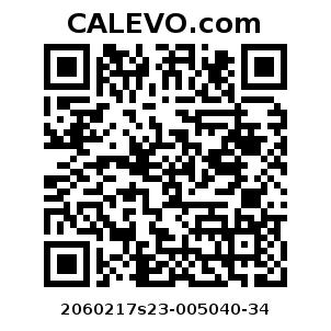 Calevo.com Preisschild 2060217s23-005040-34