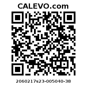 Calevo.com Preisschild 2060217s23-005040-38