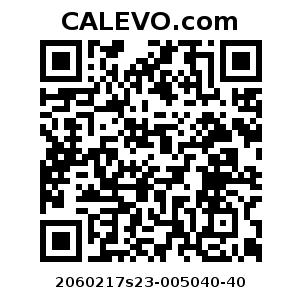 Calevo.com Preisschild 2060217s23-005040-40