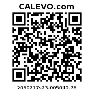Calevo.com Preisschild 2060217s23-005040-76