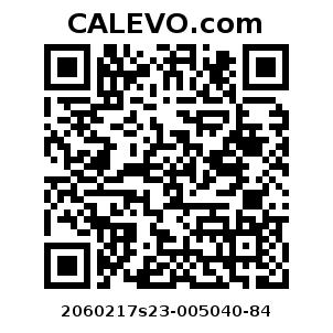 Calevo.com Preisschild 2060217s23-005040-84