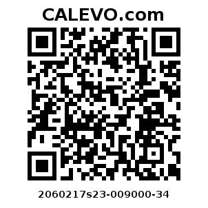Calevo.com pricetag 2060217s23-009000-34