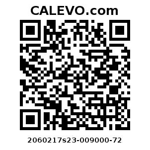 Calevo.com Preisschild 2060217s23-009000-72