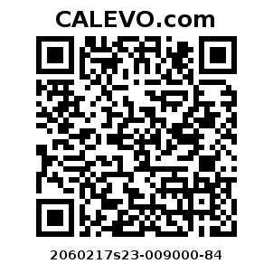 Calevo.com pricetag 2060217s23-009000-84