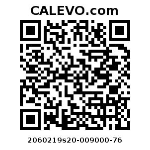 Calevo.com Preisschild 2060219s20-009000-76