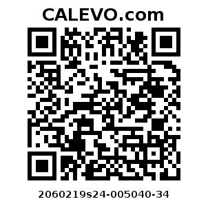 Calevo.com Preisschild 2060219s24-005040-34