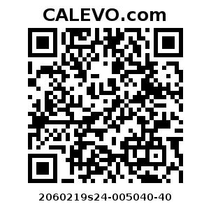 Calevo.com Preisschild 2060219s24-005040-40