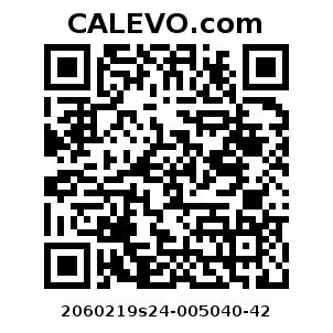 Calevo.com Preisschild 2060219s24-005040-42