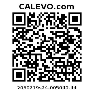 Calevo.com Preisschild 2060219s24-005040-44