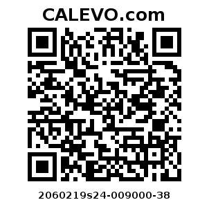 Calevo.com pricetag 2060219s24-009000-38
