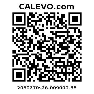 Calevo.com Preisschild 2060270s26-009000-38