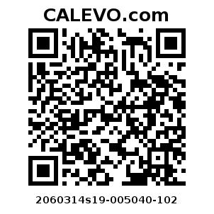 Calevo.com Preisschild 2060314s19-005040-102